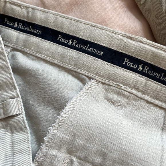 Ralph Lauren polo khaki slacks, size 36 x 34. Barely worn. - Picture 5 of 8